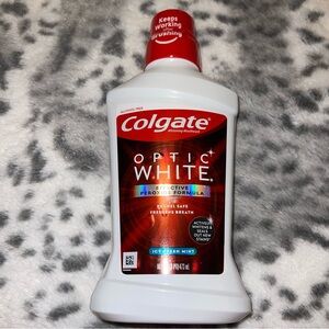 Colgate optic white mouthwash